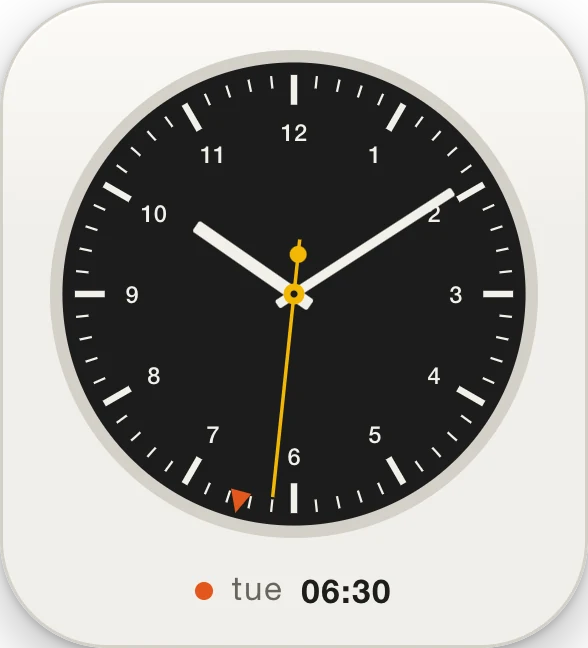 Analog widget